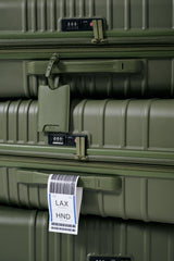 The Luggage Tag in Olive