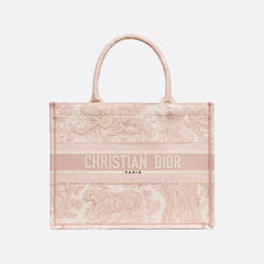 Dior Book Tote Women's Pattern Printed Embroidered Letter Printed Tweed Canvas Tote Bag Bags (please Contact Customer Service For Colour Selection Before Purchase) #76615