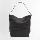 Lemaire Women's Canvas Tote Bag Fashion Trend Denim Splicing Leather Large Bags Shoulder Bag Ngvp #1733