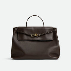 SAINT LAURENT Ciao Ciao Men's And Women's Solid Colour Gold Hardware Cowhide Leather Handbag Bag Bags #77114