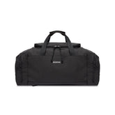 Balenciaga Men's Black Letter Logo Zipper Closure Polyester Backpack Shoulder Bag Tote Bags #75667