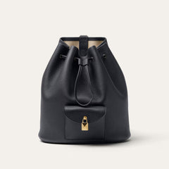 Loro Piana Women's Solid Color Adjustable Shoulder Strap Extra Drawstring Shoulder Bag Bags #76521