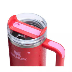 Stanley 30 oz Stainless Steel H2.0 Flowstate Quencher Tumbler - Valentine's Day