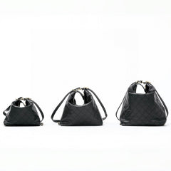 Chanel 25S Women's Chain Shoulder Strap Solid Color Cowhide Handbag Single Shoulder Bag Double Shoulder Backpack Bags #77652
