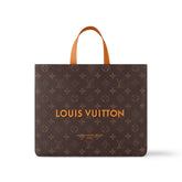Louis Vuitton Women's Letter Logo Printed Leather Tote Bag Shopper Tote Handbags Bags #77792