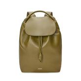Loewe Flamenco Men's Solid Color Monogrammed Logo Drawstring Closure Solid Color Soft Cowhide Shoulder Bag Bag #75248