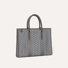 GOYARD Morvan Men's And Women's Y Word Old Flower Full Print Canvas Spell Cowhide Shoulder Crossbody Handbag Briefcase Bag Bags #76426
