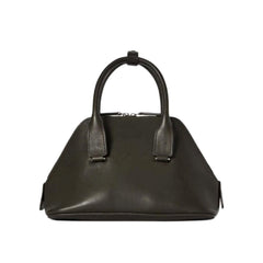 The Row Devon Women's Solid Color Adjustable Shoulder Strap Zipper Closure Calfskin Handbag Shoulder Crossbody Bag Bags #76519