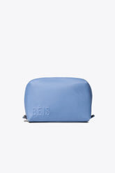 The Small Cosmetic Pouch in Dusty Blue