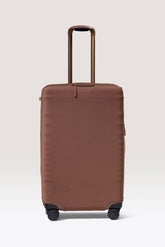 The Medium Check-In Luggage Cover in Maple