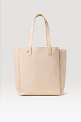 The Commuter Tote in Beige