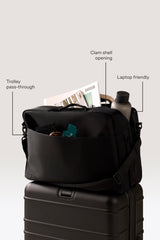 The Ultimate Travel Duffle in Black
