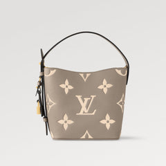 Louis Vuitton Women's ALL IN BB Handbag Logo Metal Padlock Leather Solid Color Shoulder Tote Bucket Bag Bags M13045 #81163