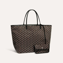 GOYARD Men's Women Saint Louis Handbag Y Full Print Casual Mother Bag Leather Shoulder Bag Tote Bags #77387