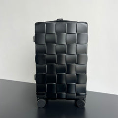 Bottega Veneta Odyssey Men's And Women's Locking Zipper Closure Polycarbonate Solid Color Luggage Trolley Case Bag #75332