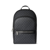 Gucci Men's Solid Color Adjustable Shoulder Strap Zipper Closure Canvas Quilted Leather Shoulder Bag Backpacks Bags #75654