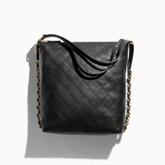 Chanel 25S Women's Chain Shoulder Strap Solid Color Cowhide Handbag Single Shoulder Bag Double Shoulder Backpack Bags #77652