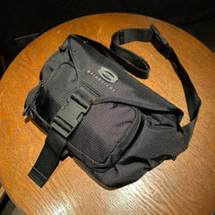 Balenciaga Men's And Women's Solid Color Adjustable Simple Flap Buckle Closure Nylon Shoulder Bag Waist Bags #75675