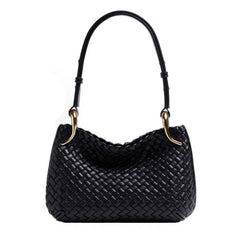 Bottega Veneta  clicker Metallic Finish Intreccio Woven Magnetic Clasp Tote Shoulder Bag Women's Luxury Elegant Bags 730968V01D12250 Ngvp #1985