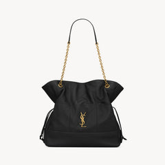 SAINT LAURENT JAMIE Women's Solid Color Suede Leather Chain Shoulder Strap Shopping Bag Shoulder Bags #75511