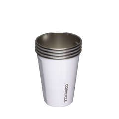 Gloss White Eco-Stacker (4 Pack) (replacement)