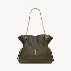 SAINT LAURENT JAMIE Women's Solid Color Suede Leather Chain Shoulder Strap Shopping Bag Shoulder Bags #75511