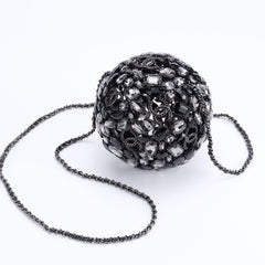 Chanel Women's Crystal Diamond Spherical Chain Single Shoulder Evening Bag Bags #77237