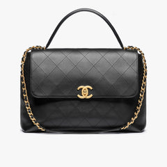 Chanel Spring And Summer Maxi Mouth Cover Bag With Handle Women's Temperament Fashion Luxury Gold Buckle Flap Bag Chain Clutch Bags  AS5543-B20111-94305 #76836