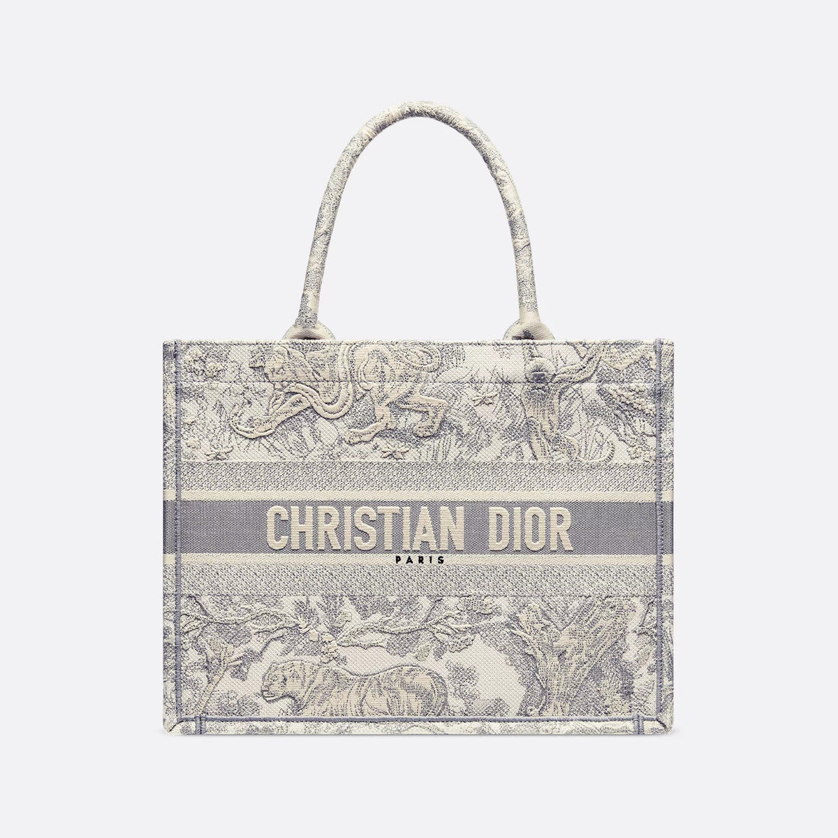 Dior Book Tote Women's Pattern Printed Embroidered Letter Printed Tweed Canvas Tote Bag Bags (please Contact Customer Service For Colour Selection Before Purchase) #76615