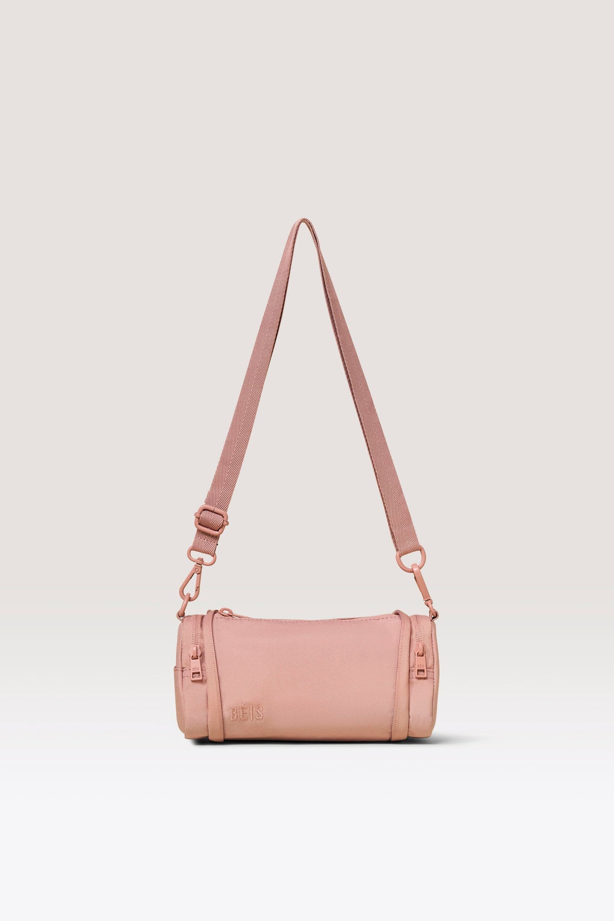 The Expandable Crossbody Charm in Atlas Pink