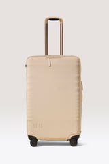 The Medium Check-In Luggage Cover in Beige