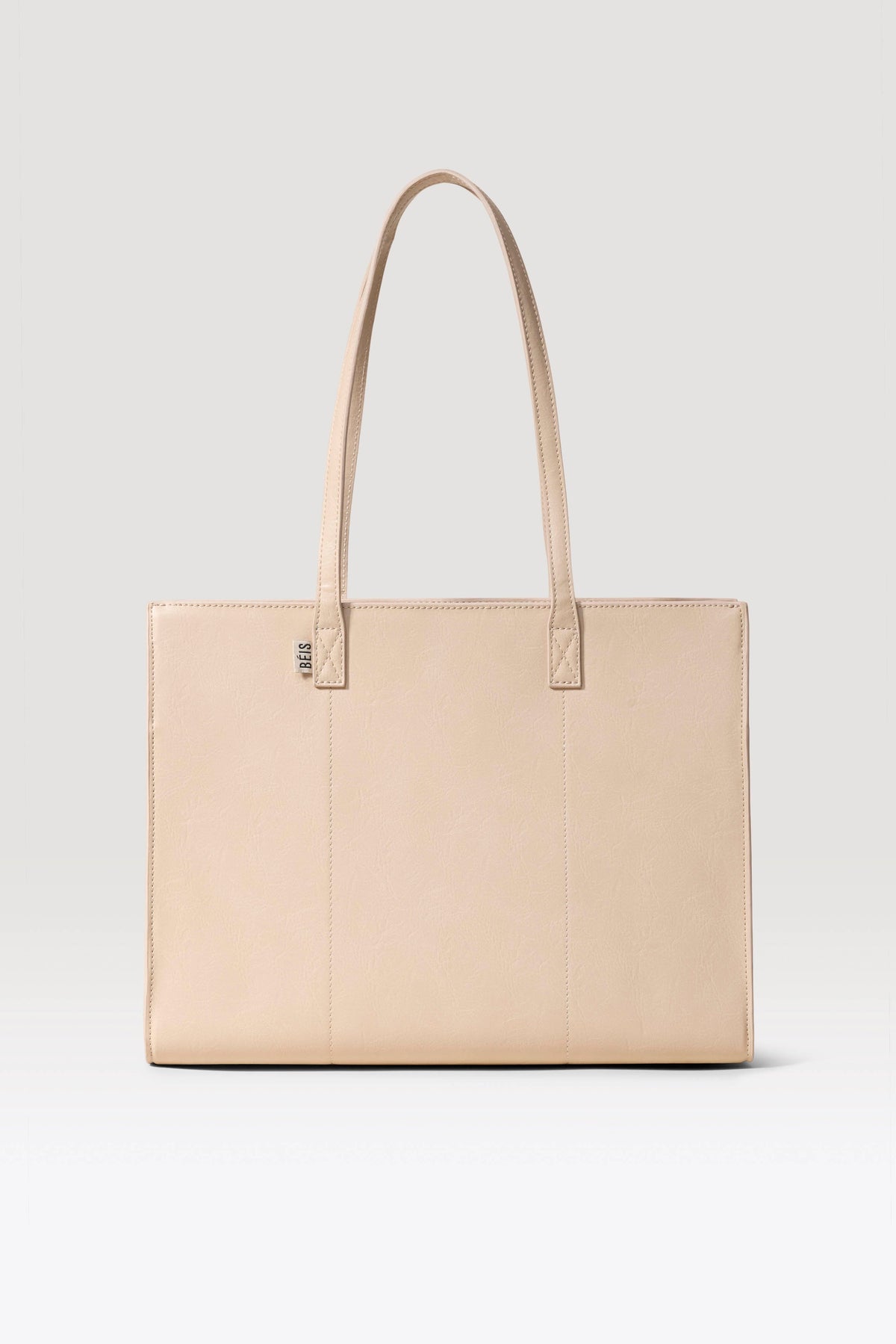 The Work Tote in Beige