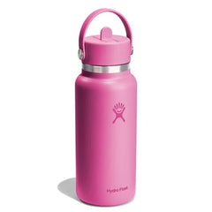 Hydro Flask 32fl oz Wide Mouth Flex Straw Bottle - Passion Pink
