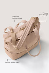 The Mini Weekender in Beige