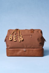 The Letter Charm in Camel