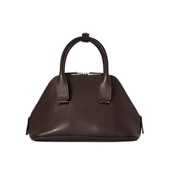 The Row Devon Women's Solid Color Adjustable Shoulder Strap Zipper Closure Calfskin Handbag Shoulder Crossbody Bag Bags #76519